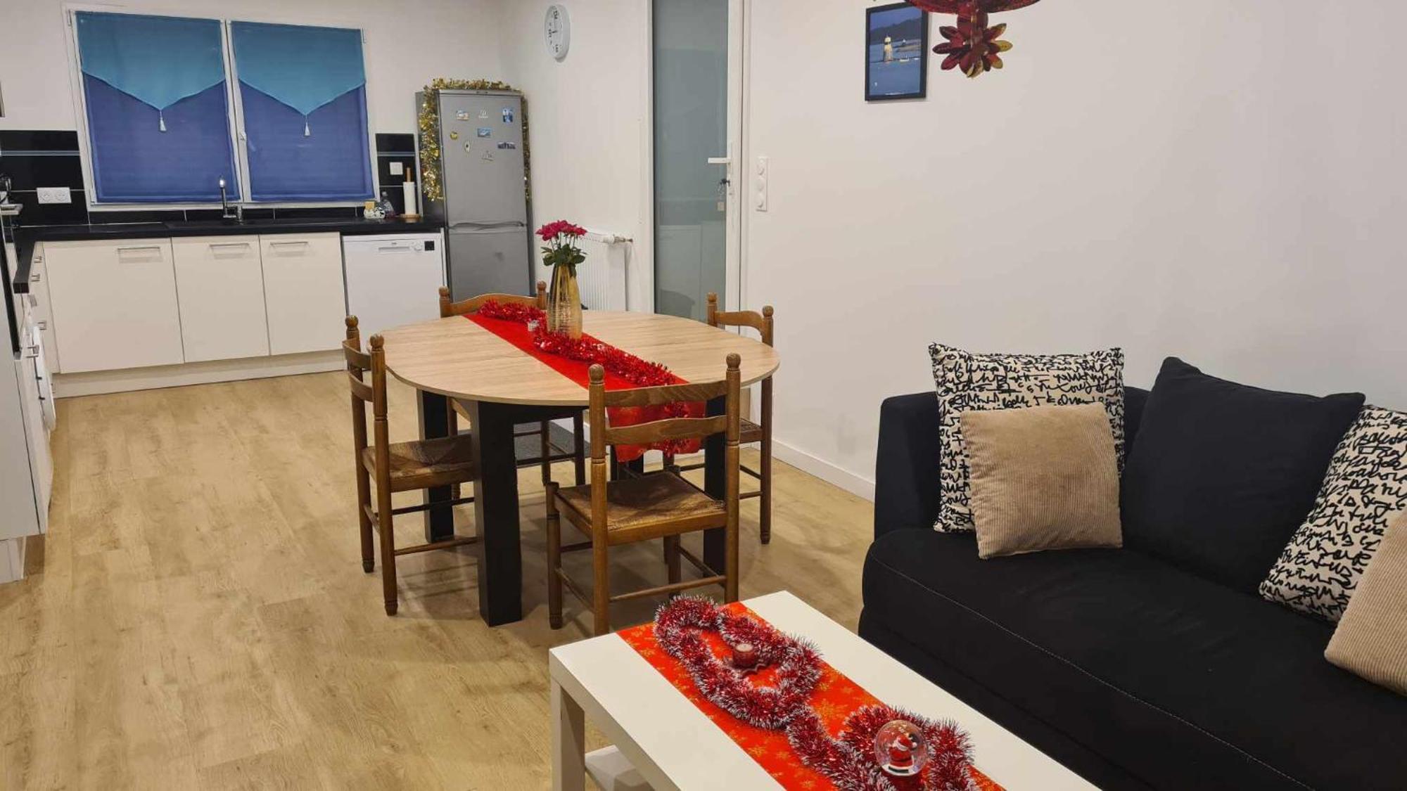 Location Saisonniere Pres De La Mer Avec Rooftop Riantec Exterior foto